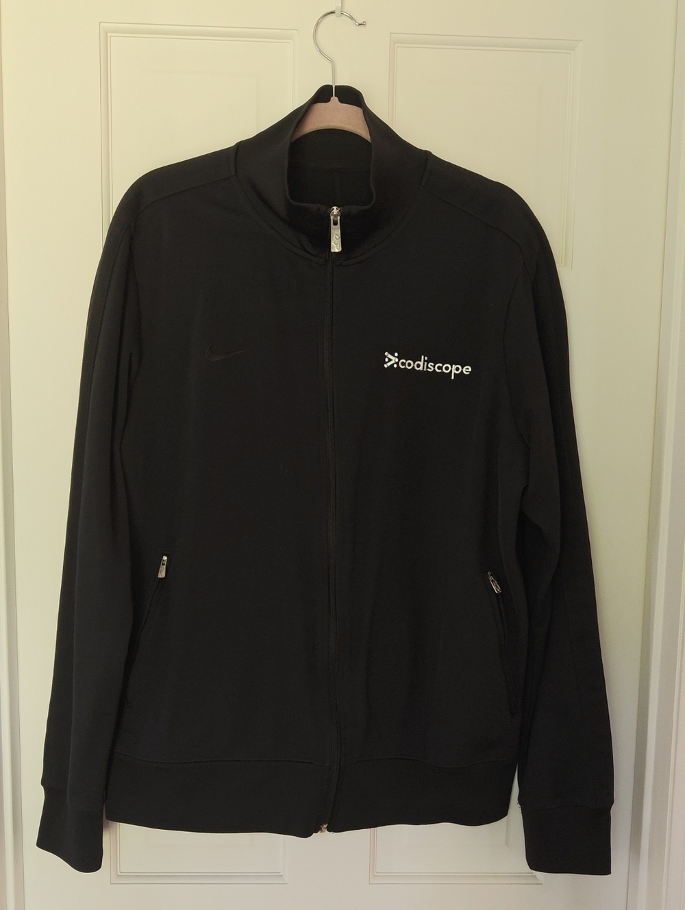 Nike Golf Dri-Fit Men's Black Full-Zip Jacket X- Large